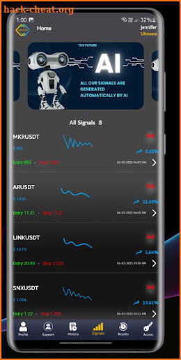 Crypto Signals Ultimate screenshot