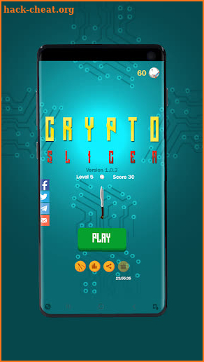Crypto Slicer - Knife Hit Coins screenshot