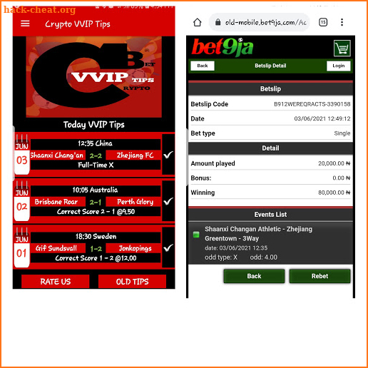 Crypto VVIP Tips screenshot