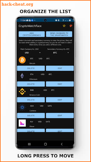 Crypto Watch Face - Wear OS screenshot