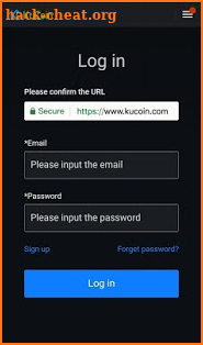 Cryptocurrency KuCoin Exchange For Android screenshot