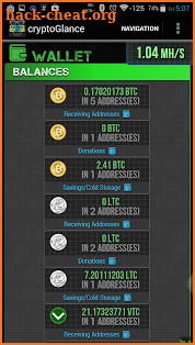 cryptoGlance screenshot
