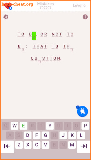 Cryptogram Letters and Numbers screenshot