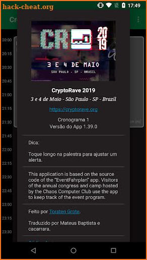 Cryptorave screenshot