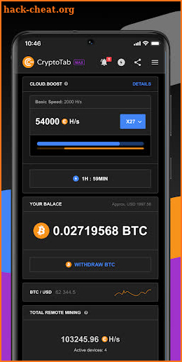 CryptoTab Browser Max Speed screenshot