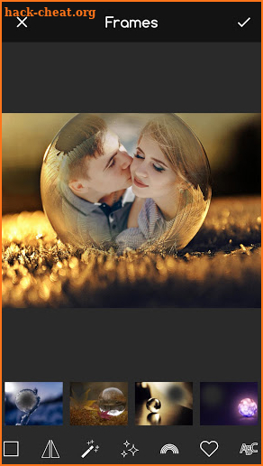 Crystal Ball Frames for Pictures with Effects screenshot