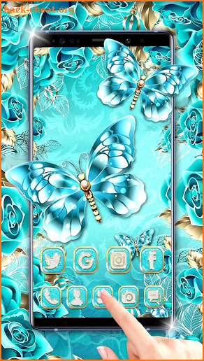 Crystal, Butterfly Themes & Live Wallpapers screenshot