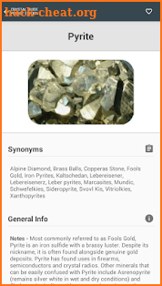 Crystal Guide Pocket Edition screenshot