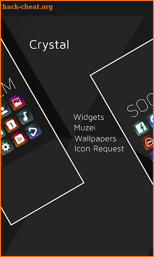 Crystal - Icon Pack screenshot