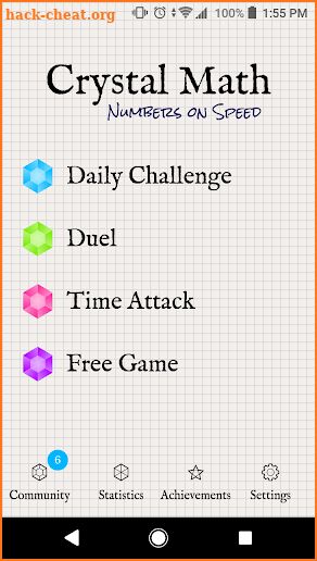 Crystal Math - Numbers On Speed screenshot