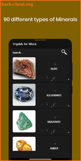 Crystals For Wicca screenshot