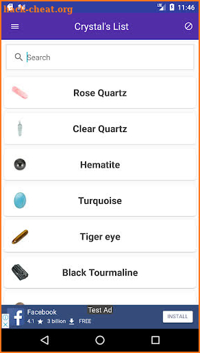 Crystals Guide screenshot