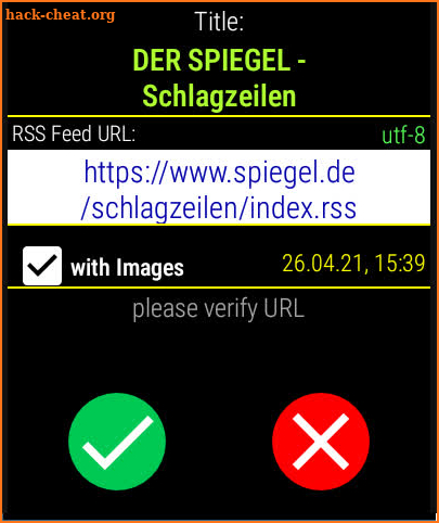 CS RSS Feedy FULL screenshot