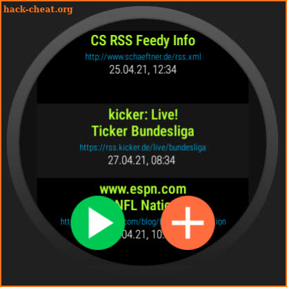 CS RSS Feedy FULL screenshot