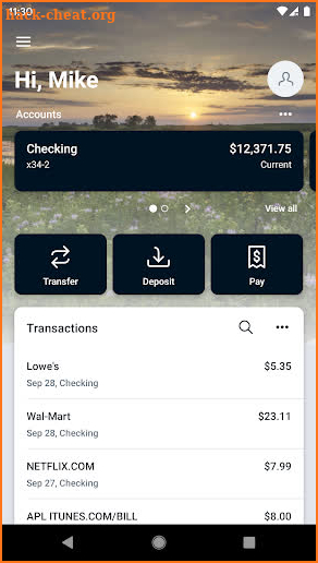 CSB Digital Banking screenshot
