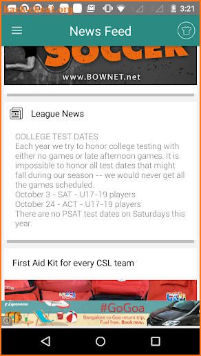 CSL screenshot