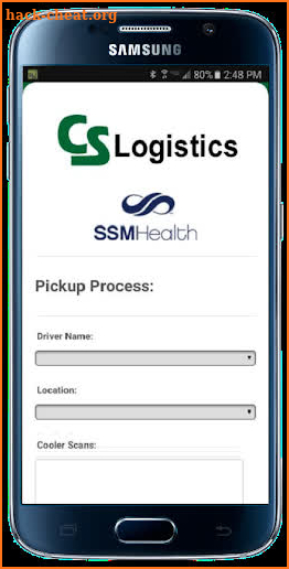 CSL Pick/Deliver screenshot