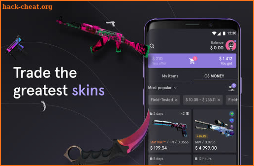 CS.MONEY ‒ Trade CS:GO skins screenshot