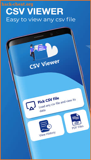 CSV Viewer | CSV File Reader: CSV to pdf converter screenshot