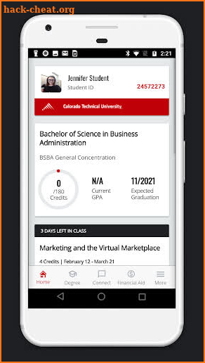 CTU Student Mobile screenshot