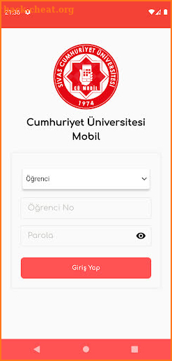 CÜ Mobil screenshot