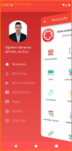 CÜ Mobil screenshot
