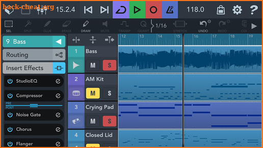 Cubasis 3 - Music Studio and Audio Editor screenshot