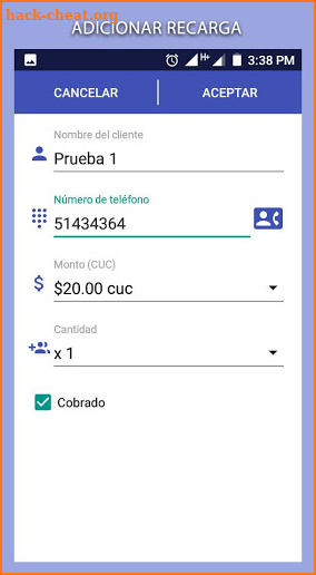 Cubatel Retail screenshot