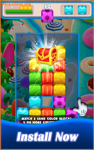 Cube Balls Blast screenshot