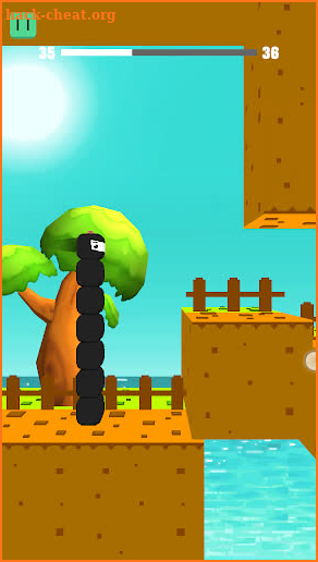 Cube bird - Square egg stack screenshot