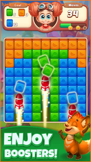 Cube Blast - Jungle & Puzzle screenshot