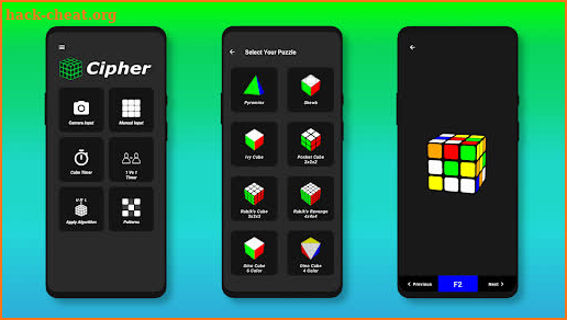 Cube Cipher - Cube Solver screenshot