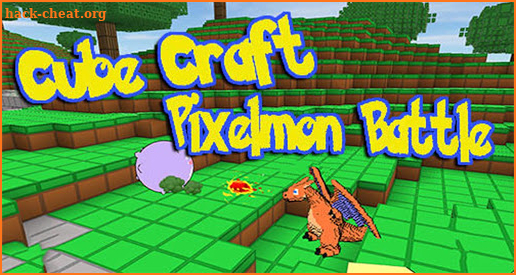 Cube craft go:Pixelmon mod battle screenshot