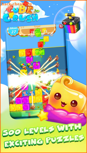 Cube Crush: Collapse & Blast Game screenshot