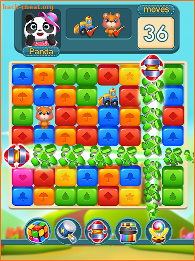 Cube Crush Rescue The Panda screenshot