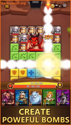 Cube Heroes - Blast Empire Puzzle screenshot