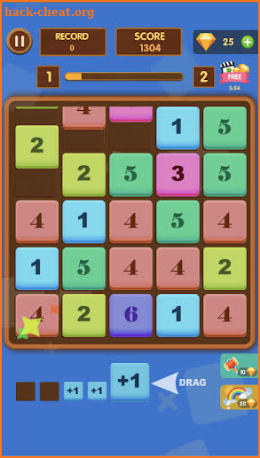 Cube Merger Puzzle screenshot