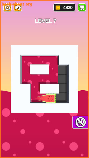 Cube Paint Puzzle - Relaxing Draw screenshot