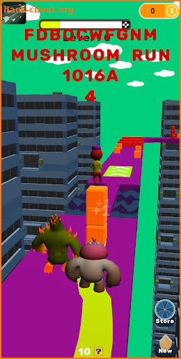 Cube Stacker Surfer Race Games screenshot