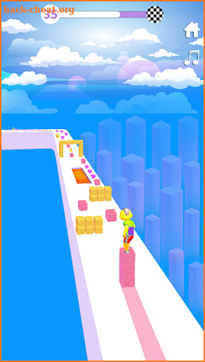Cube Surfer 3D Race: Built Tower Run screenshot