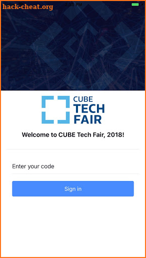 CUBE Tech Fair 2018 screenshot