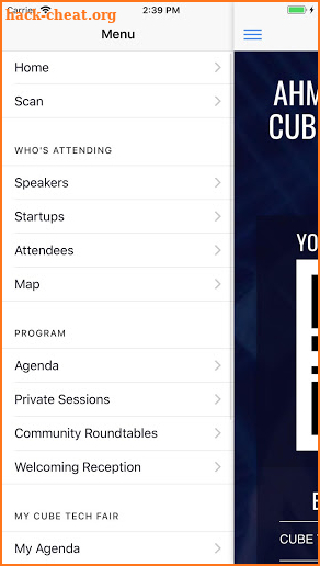 CUBE Tech Fair 2018 screenshot