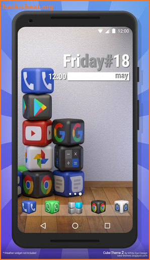 Cube Theme 2 - Icon Pack screenshot