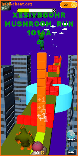 Cube Tower Stack 3D screenshot