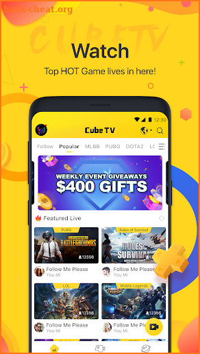 Cube TV - Live Stream Games Community screenshot