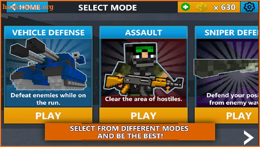 Cube Wars Battle Survival screenshot