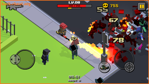 Cube Zombie War screenshot
