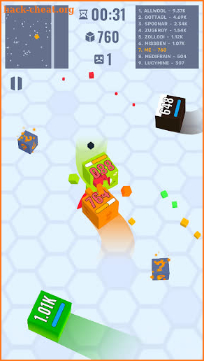 Cube Zone io screenshot