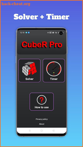 CubeR Pro screenshot