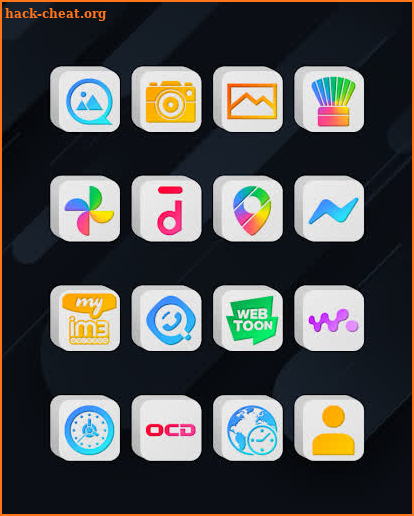 Cubic Light - 3D Icon Pack screenshot